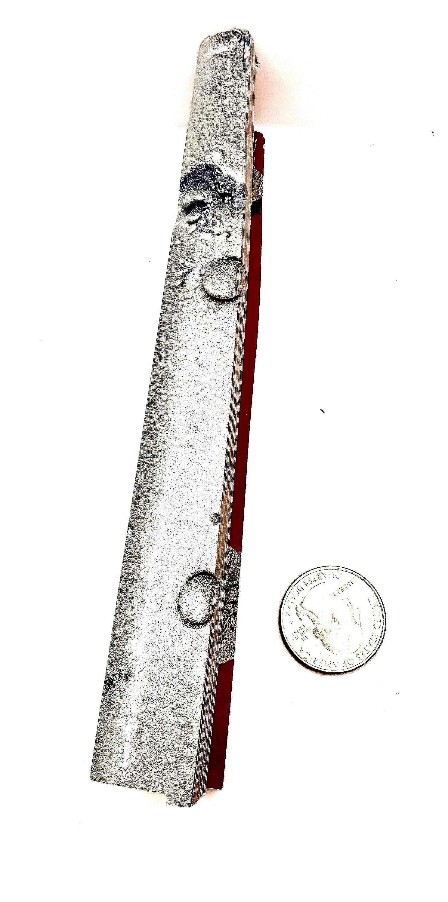 Kenworth Fordite Slab, Old Stock High Figure, Knife Scales, Pen Blanks, Resin Casting