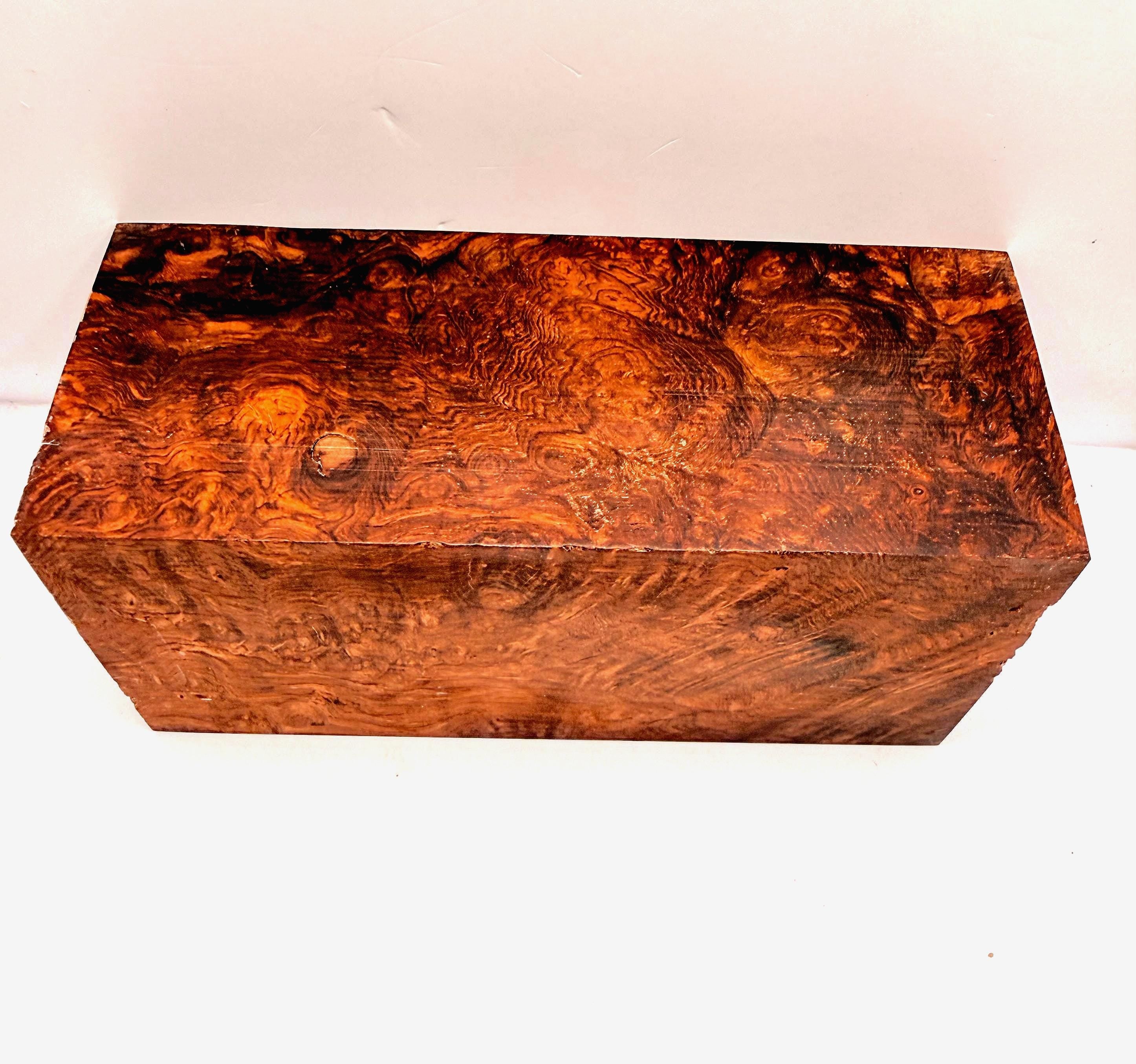 Old Growth Honduran Rosewood Burl Blank - Knife, Mod, Call, Pen Blank