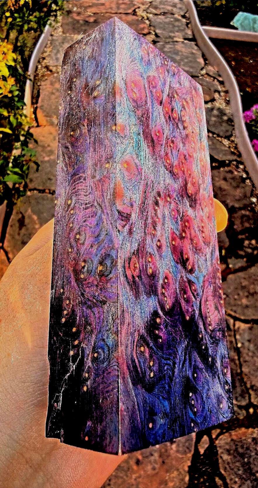 Museum-Grade Old Growth Redwood Burl — Double Dyed & Professionally Stabilized