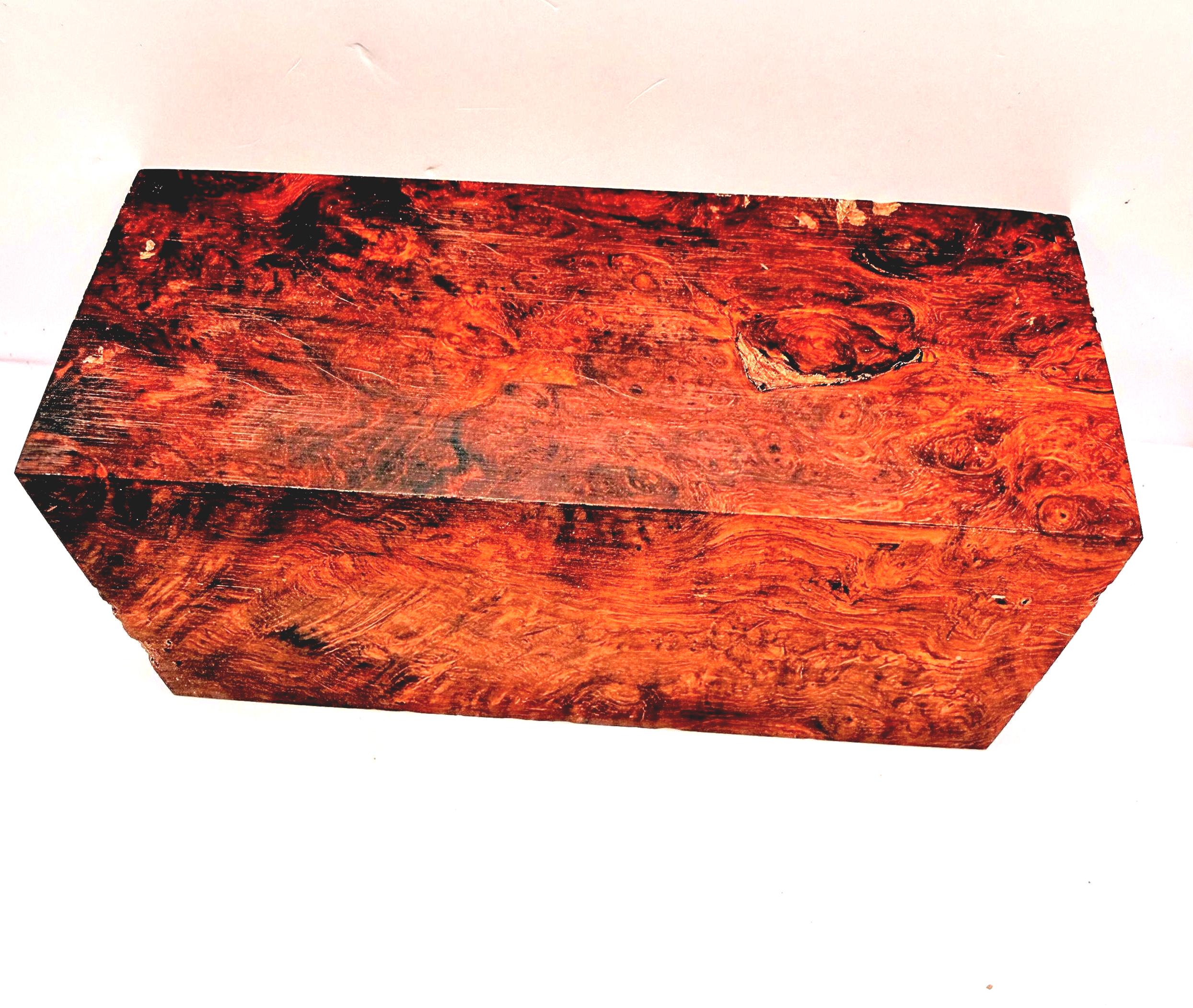 Old Growth Honduran Rosewood Burl Blank - Knife, Mod, Call, Pen Blank