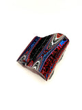 Rare 2020 Jeep Gladiator Fordite  – Pre Sanded - Vivid Colors, Fully Figured (Cabochon, Inlay)